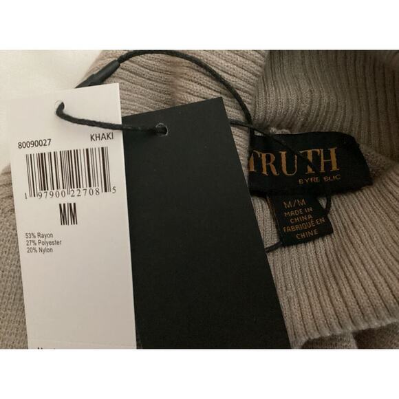 Truth by Republic Sleeveless Knit Turtle neck Top size M - Picture 4 of 7